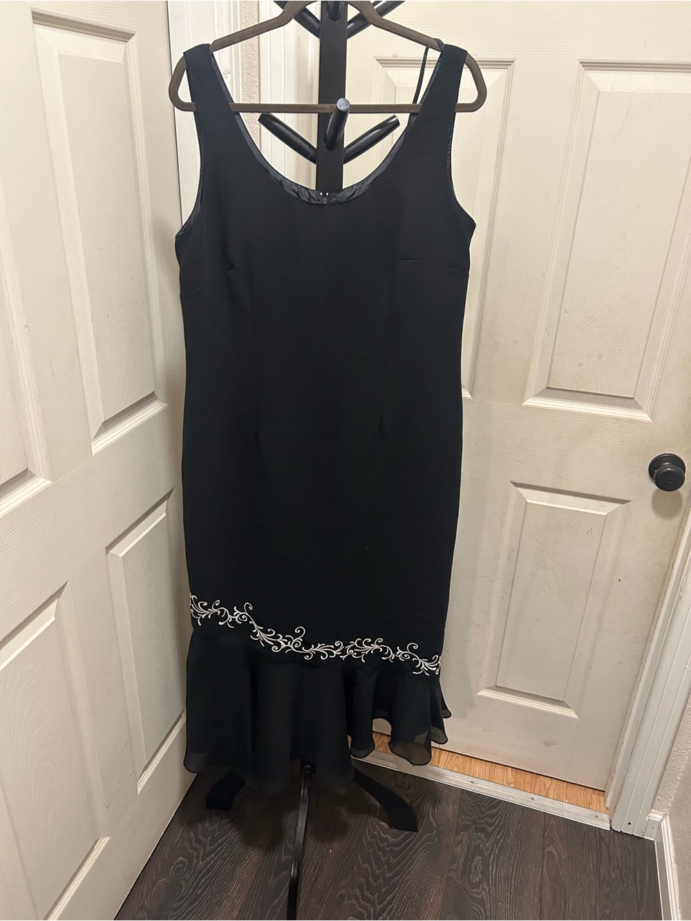 Vintage Plaza South Elegant Black Dress